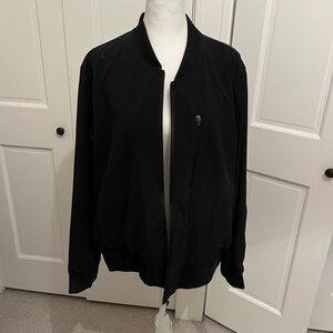 Banana Republic Black Bomber Jacket — Brand New w/ Tags